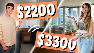 Vancouver Apartment Tours $2200 vs $3300 | Downtown Vancouver and Kitsilano