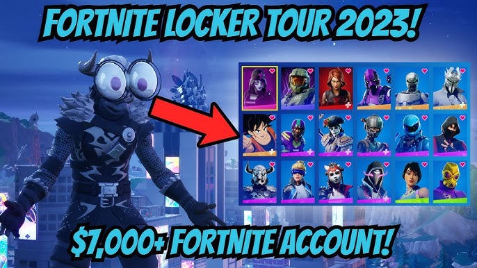 MY 6,000+ FORTNITE LOCKER TOUR 2022! (Exclusives, Rare Skins