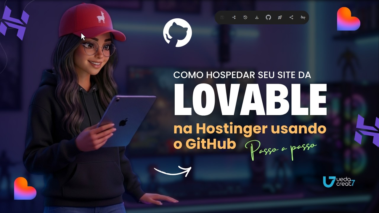 Como Hospedar seu Site da Lovable na Hostinger usando o GitHub (Passo a ...