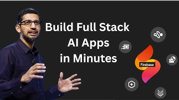 Build Full-Stack AI Apps in 5 Minutes with new Google Firebase Studio