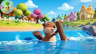 Snip Snip Busy Beaver River Build Nursery Rhymes For Kids Baby Songs & Toddler Learning