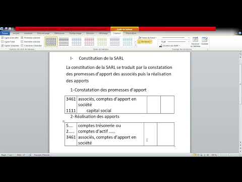 Comptabilités des sociétés