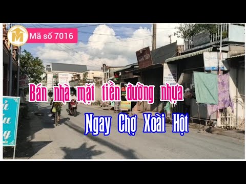 Video Bán nhà 230m² mặt tiền đường nhựa ngay Chợ Xoài Hột,... - youtube