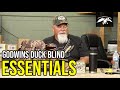 John Godwin's Duck Blind Essentials | The Snack List 2021 | Tune Up Tuesday