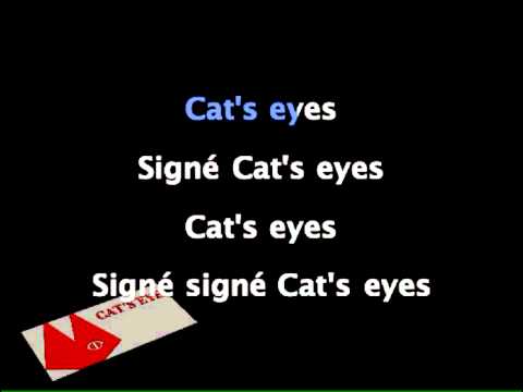 Isabelle Guillard — Signé Cat's Eyes - Générique Karaoké instrumental