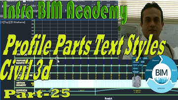 Utility Part-25 Add Profile Pipe Fitting Text labels in Civil 3d Infra Bim Academy
