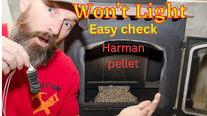 How to check igniter on a Harman Pellet stove without taking completely out. Pellets did not light.