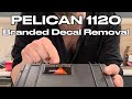 Pelican 1120 - Another branded decal removal job