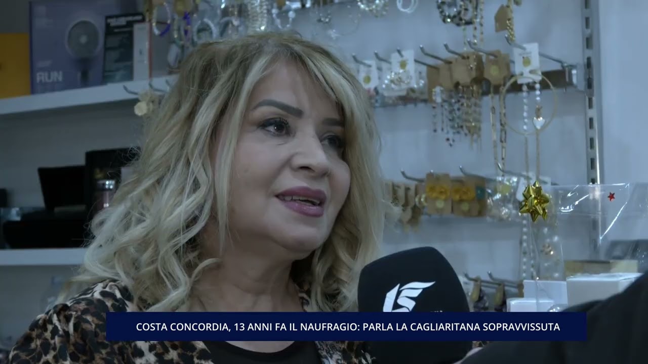 COSTA CONCORDIA 13 ANNI DOPO, PARLA SOPRAVVISSUTA 13 01 2025