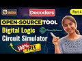 Part 4 | Decoders | Open-Source Digital Logic Simulator | The Silicon Sandbox