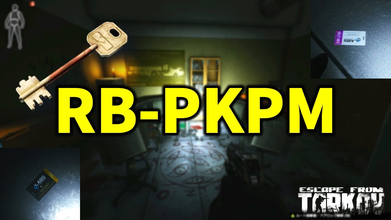 【タルコフ】RB-PKPM マークド検証 上振れ下振れ激しいツンデレキー＃EFT #Tarkov - YouTube