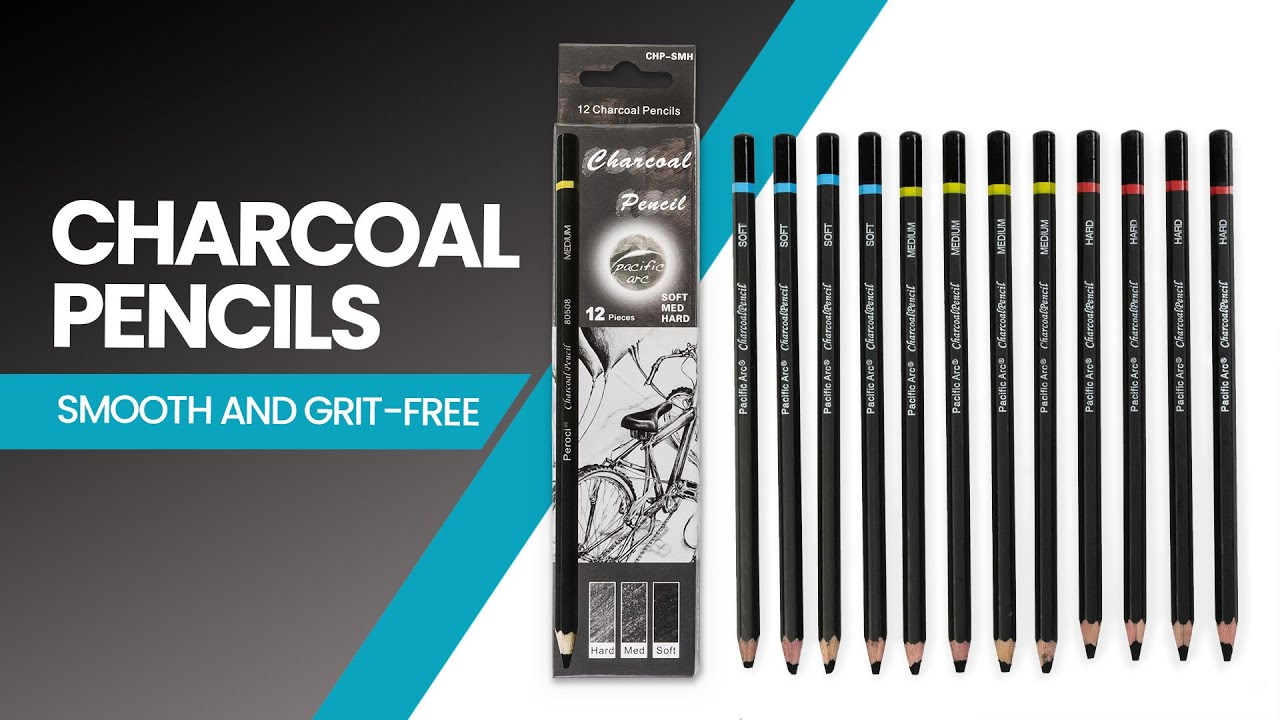 Pacific Arc Woodless Graphite Drawing Pencil Sets