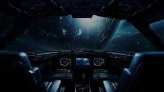 Relax, Meditate, Study | Sleep Among the Stars | Serene Spacecraft Cabin Ambience