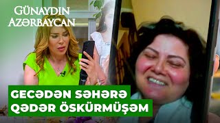 Günaydın Azərbaycan | Xoşqədəm Hidayətqızı Aşıq Zülfiyyə ilə görüntülü danışdı