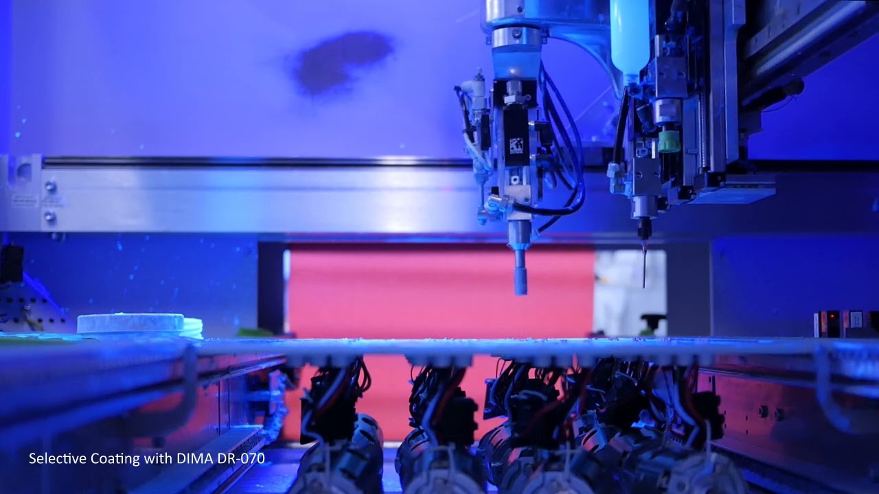 Selective Coating with DIMA DR-070