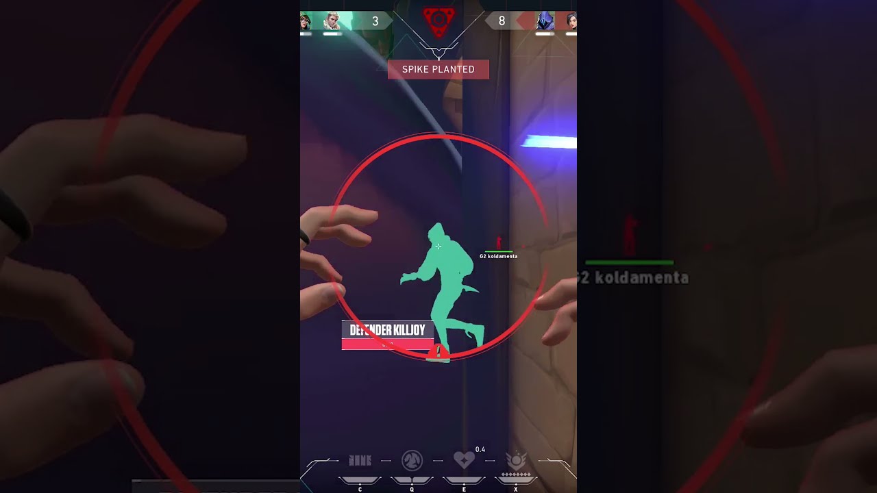 nukkye CLUTCHES because UCAM can't clear corners 😂