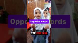 Opposite Words for Kids | Learn English Easy Way #viral #viralshorts#trendingshorts #oppositewords