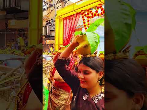 मानिकपुर दुर्गास्थान से कलश यात्रा #shorts #trending #kalsh #bhagalpur #bihar #viral 👀💖🙏