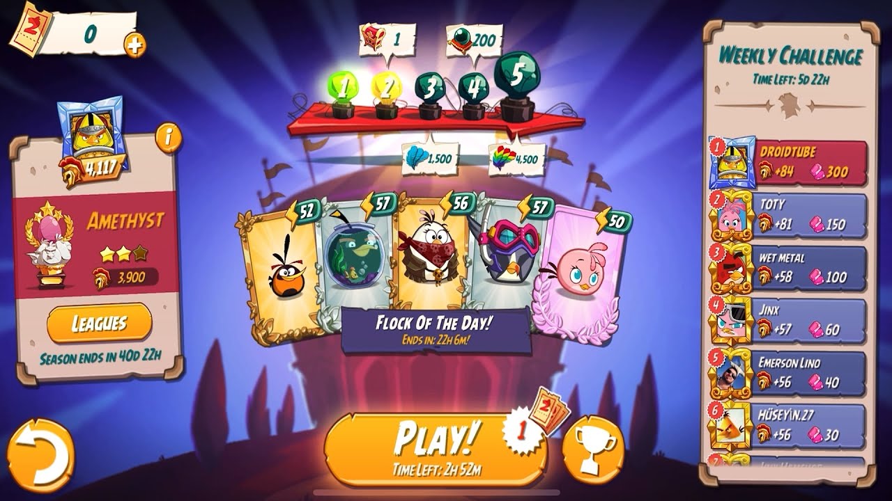 ANGRY BIRDS 2 ARENA BATTLE CHALLENGE 09 NOV 2021 GAMEPLAY YouTube