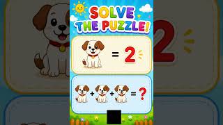 Can You Solve These Fun Math Riddles in 5 Seconds? 🍎🐶