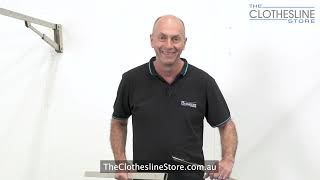 How to Install Hills Everyday Single Folding Clothesline
