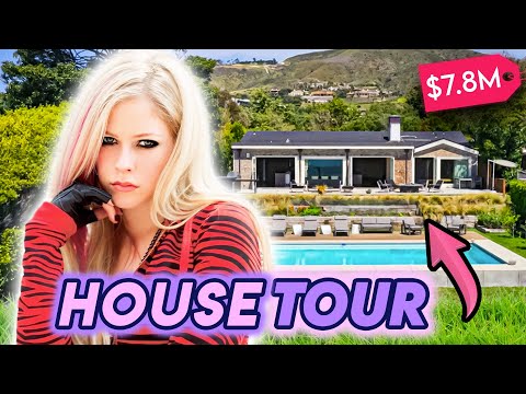Avril Lavigne | House Tour | Her $7.8 Million Malibu Mansion & More