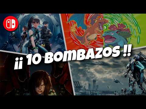 Video POKÉMON y STELLAR BLADE llegan a Switch 2 | 10 ANUNCIOS de la semana