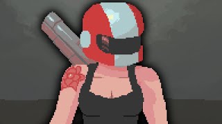 Fragment - Doom Girl Vs. Crystal Creatures In A Pixel Survival Horror Game