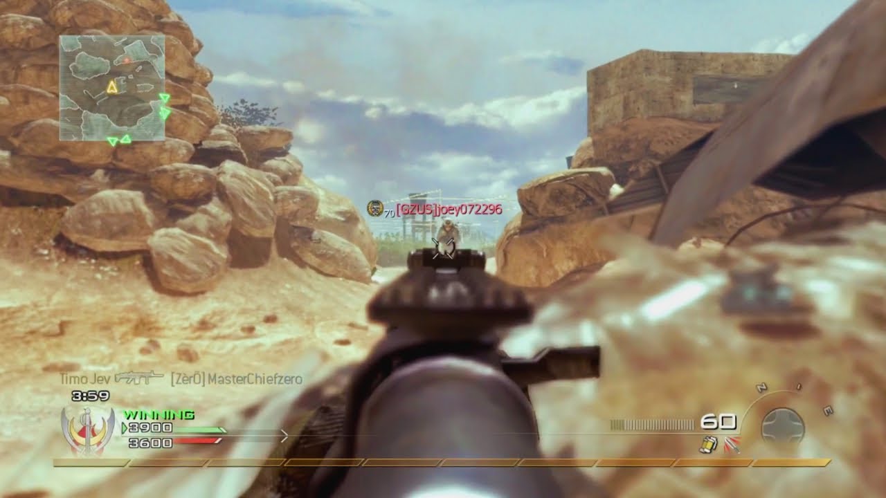 Playing MW2 and my teammates start RAGING...