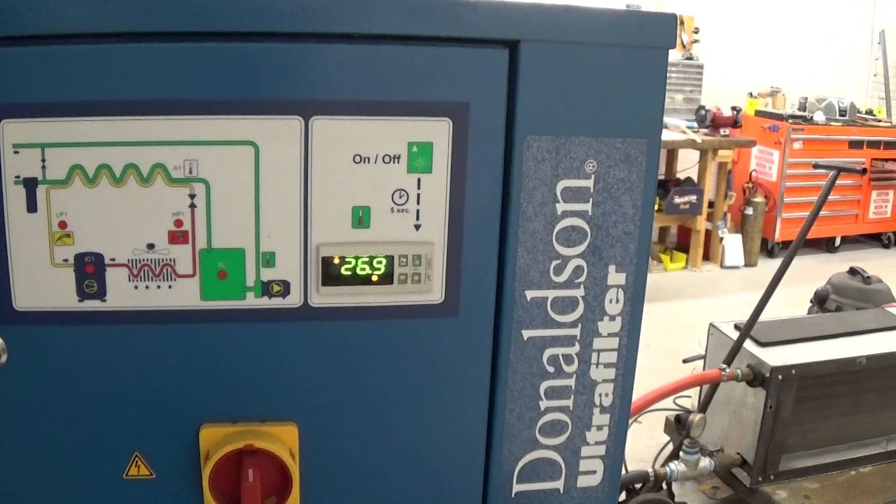 donaldson ultrafilter lauda chiller 10 ton 3 of 3 YouTube