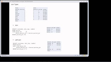 MySQL Querying Data - Lesson 7, Part 1 - Joining Tables - Intro 1