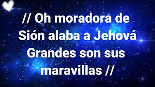 Oh,Moradora de Sion Jaime Murrell (LETRA)