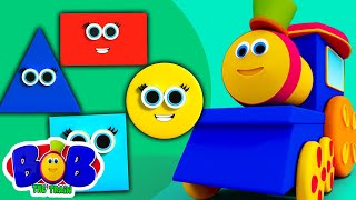 Bob El tren, Aventura con formas | vídeo en 3D para niños | Educational Video