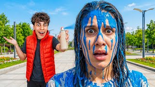 PRANKING EACH OTHER FOR 24 HOURS | The Royalty Family