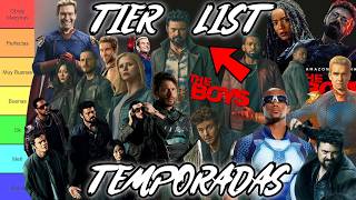 TIER LIST de TODAS las 8 TEMPORADAS de THE BOYS con GEN V - TOP RANKING SPOILERS FINAL