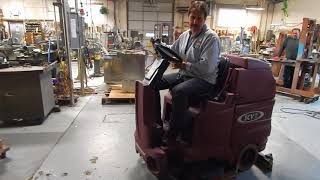 www.champtrading.com testing minuteman "powerboss" floor scrubber