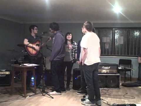 Ben Luke with Careless Chemistry for gang vocals -...