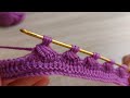 Super Easy Tunisian Knitting - Tunus İşi Şahane Örgü Modeline Bayılacaksınız