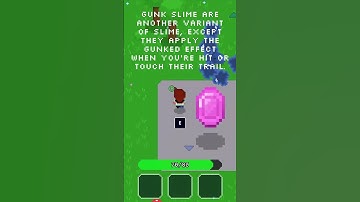 gunk slime added to myrkwood offshoot #gamedev #devlog #gamedevelopment #godot #gaming