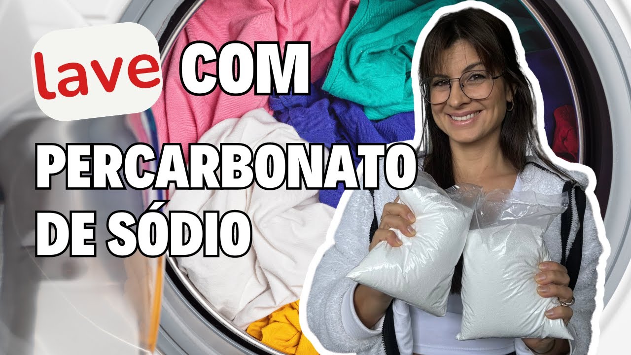 COMO USAR O PERCARBONATO DE SÓDIO PARA LAVAR ROUPAS BRANCAS E COLORIDAS ...