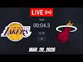 NBA LIVE! Los Angeles Lakers vs Miami Heat March 20, 2026 | 2026 NBA Season Live 2K