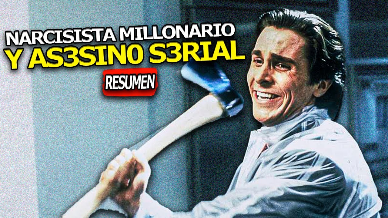 PATRICK BATEMAN OCULTA ALGO HORRIBLE (PSICOPATA AMERICANO) || RESUMEN