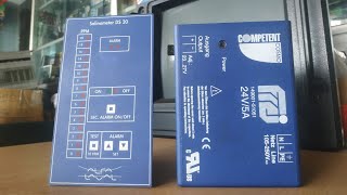 ALFA LAVAL SALINOMETER DS20 SN 14635 | STROMVERSORGUNG COMPETENT COSMO 149001-51051 24V/5A 000384561