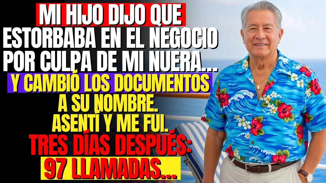 Mi hijo dijo que estorbaba en el negocio por culpa de mi nuera… Tres días después: 97 llamadas.