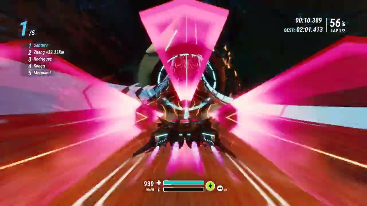 [Re-upload] Redout 2 - B Class - Tartarus Mines Ixion Race - This track is broken