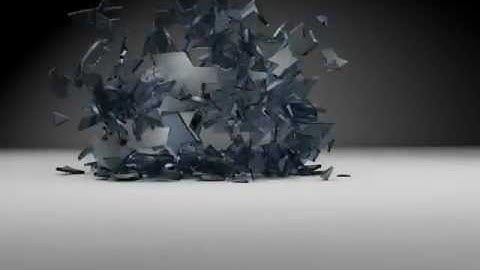 Exploding Glass Sphere Cinema 4D