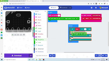 Hướng dẫn cách viết chương trình cho xe robocon hoạt động bằng microbit