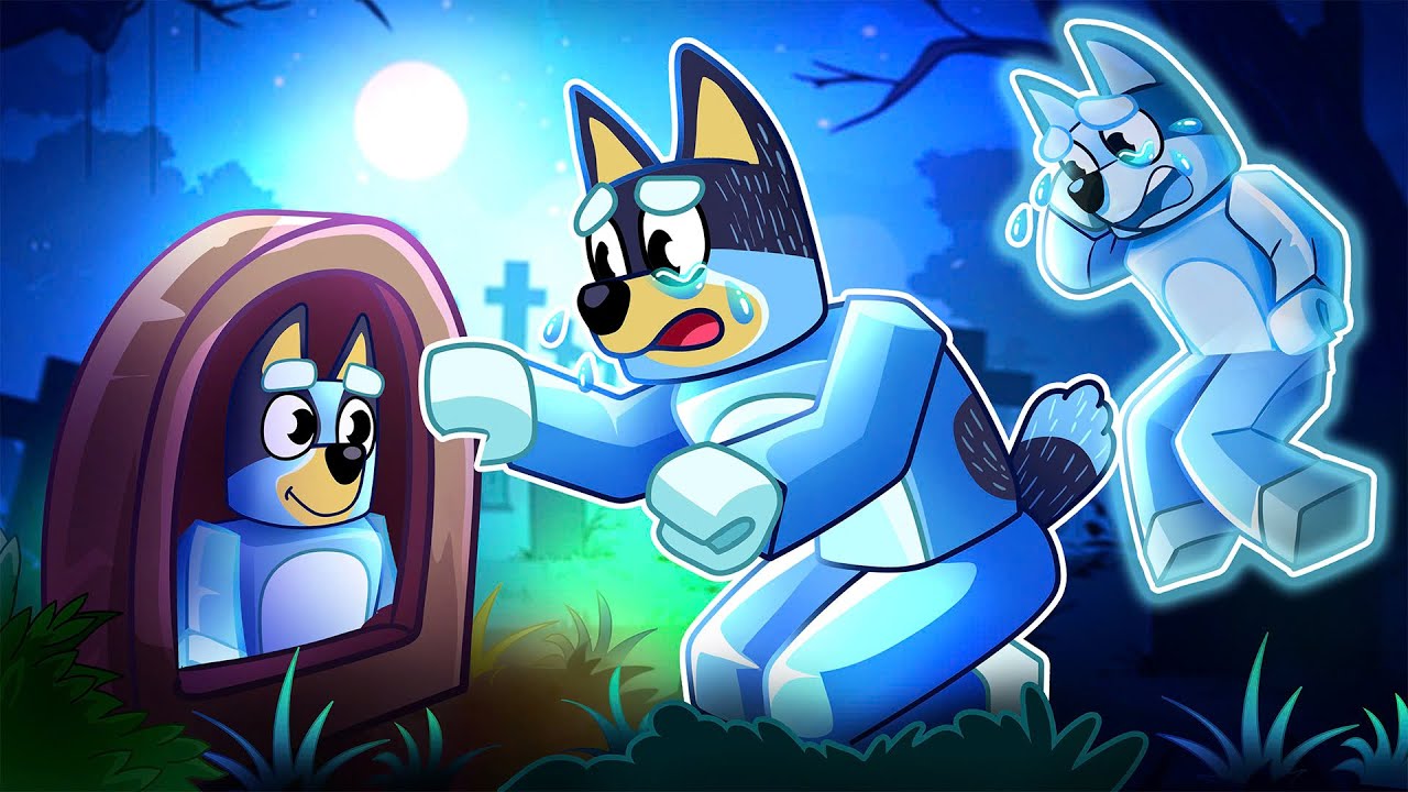 ROBLOX Brookhaven 🏡RP - FUNNY MOMENTS: Bluey sad story😢 | Lost Soul