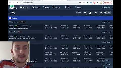 View Pre-Match Odds Direct From Fixture Feeds