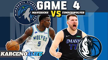 Karceno Mavs v Timberwolves post game live stream